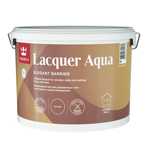 Tikkurila / TIKKIVALA Lacquer Aqua Матовый