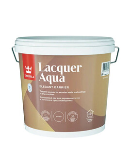 Tikkurila / TIKKIVALA Lacquer Aqua Матовый, изображение 2