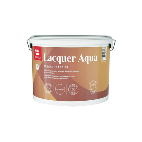 Tikkurila / TIKKIVALA Lacquer Aqua Полуглянцевый