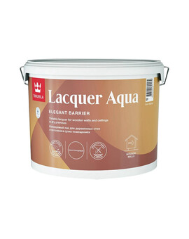 Tikkurila / TIKKIVALA Lacquer Aqua Полуглянцевый, изображение 1